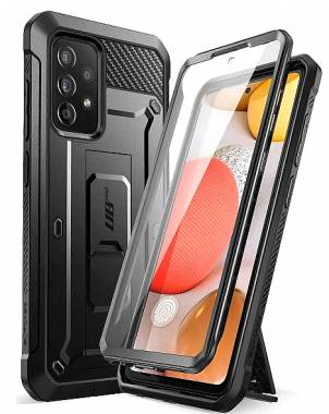 Supcase Unicorn Beetle Pro 360 Full Cover Πλαστικό Μαύρο με Kickstand (Galaxy A52)